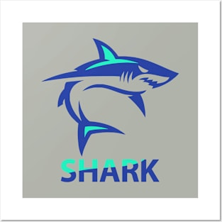 Shark Posters and Art